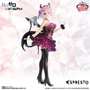 Banpresto Crane Game Re:Zero Starting Life in Another World Ram Special Color Version ESPRESTO Clear and Dressy Figure main product photo