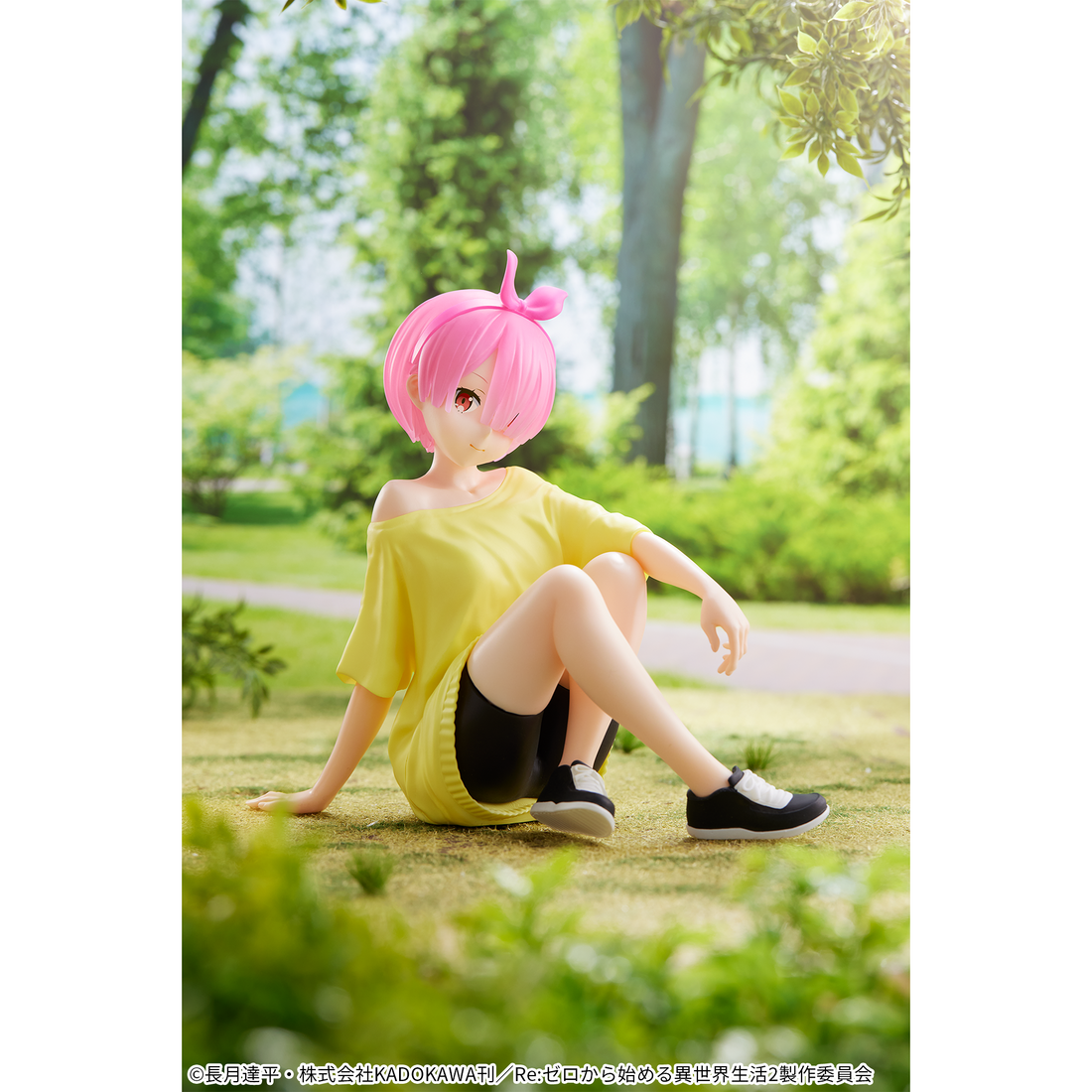 Banpresto Crane Game Re:Zero - Starting Life in Another World Ram Training Style Version Relax time Figure alternate product photo 2