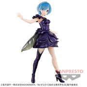 Banpresto Crane Game Re:Zero - Starting Life in Another World Rem Black Rose Dianacht couture Figure main product photo