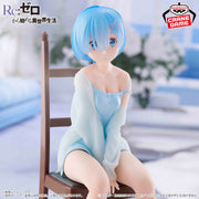 Banpresto Crane Game Re:Zero Starting Life in Another World Rem Loungewear Another Color Version Relax time Figure alternate product photo 4