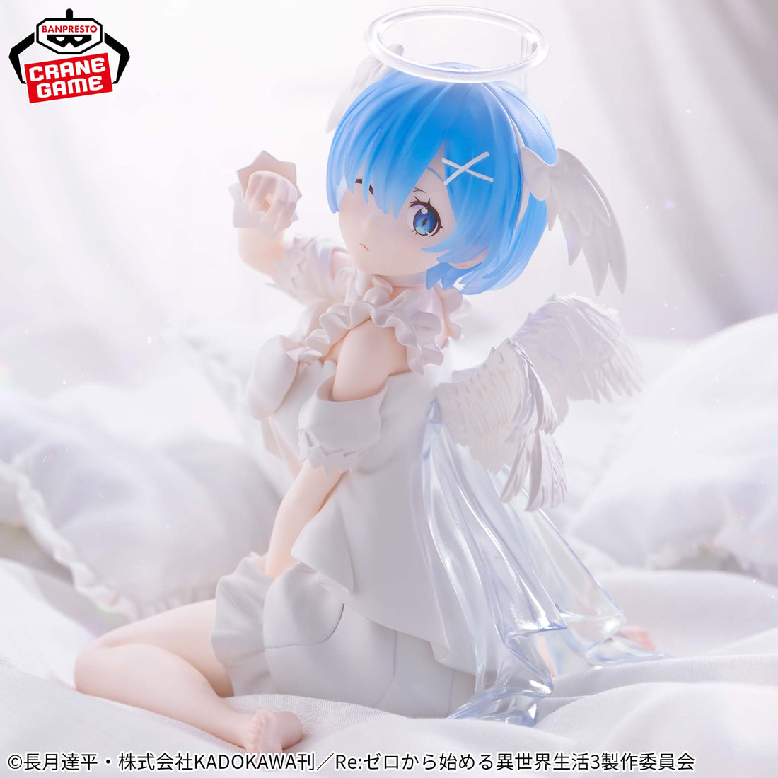 Banpresto Crane Game Re:Zero - Starting Life in Another World Rem Sweet Angel Version Relax time Figure alternate product photo 3