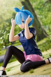 Banpresto Crane Game Re:Zero - Starting Life in Another World Rem Training Style Version Relax time Figure alternate product photo 4