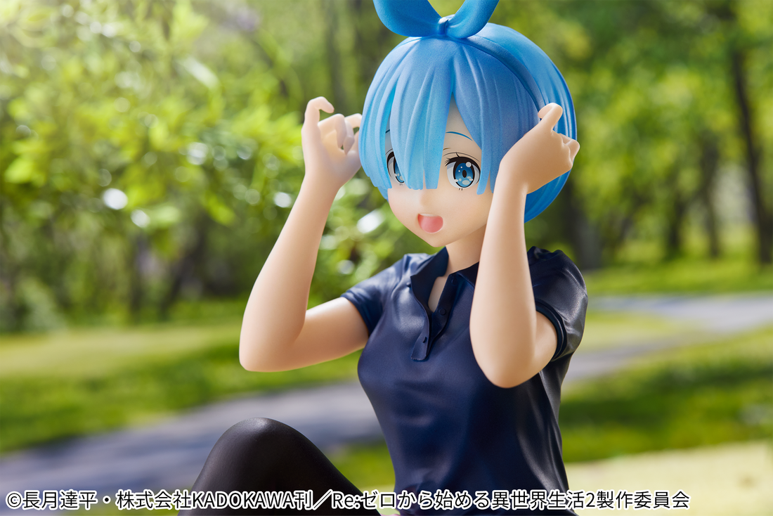 Banpresto Crane Game Re:Zero - Starting Life in Another World Rem Training Style Version Relax time Figure alternate product photo 5