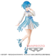 Banpresto Crane Game Re:Zero - Starting Life in Another World Rem Vol. 2 Serenus couture Figure main product photo
