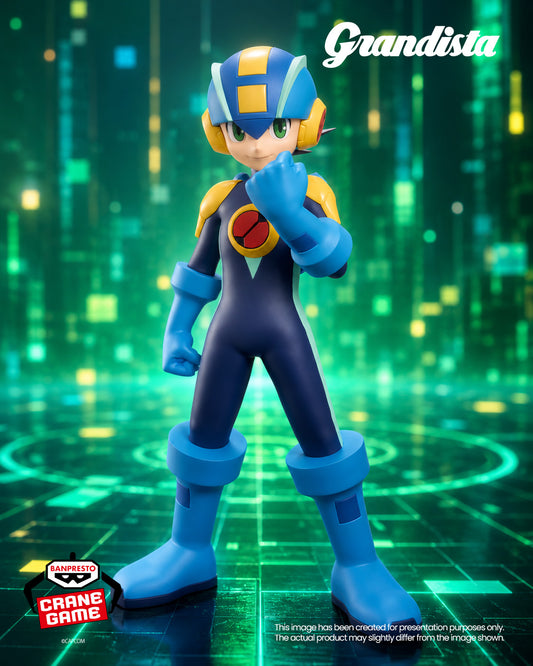 Banpresto Crane Game Rockman Rockman.EXE Grandista Figure main product photo