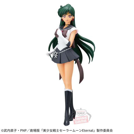 Banpresto Crane Game Sailor Moon Eternal Super Sailor Pluto GLITTER&GLAMOURS Figure main product photo