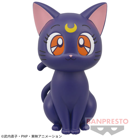 Banpresto Crane Game Sailor Moon Luna SOFVIMATES Figure main product photo