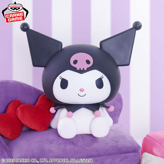 Banpresto Crane Game Sanrio Characters Kuromi Relax Version SOFVIMATES Figure main product photo