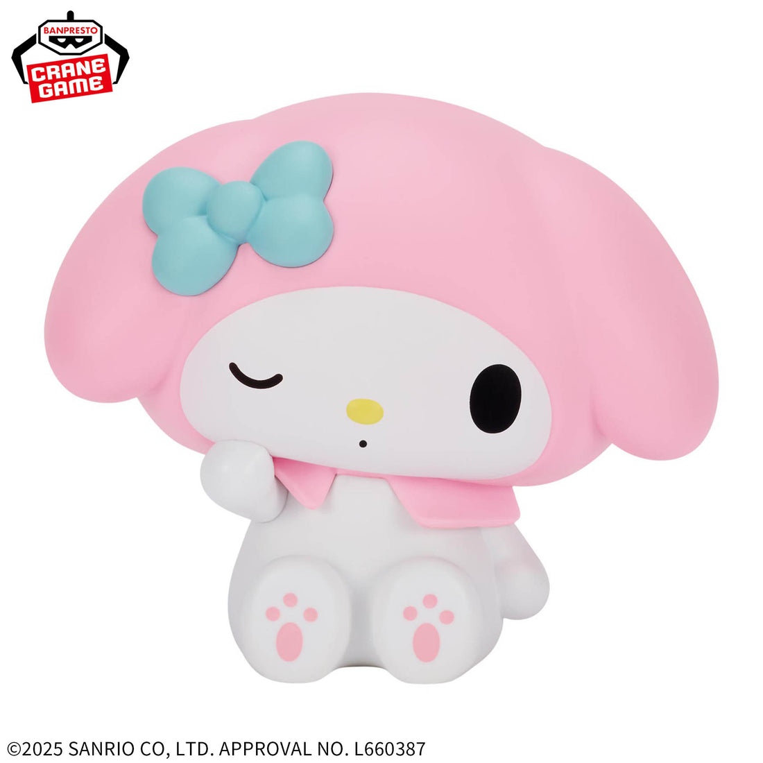 Banpresto Crane Game Sanrio Characters My Melody Relax Version SOFVIMATES Figure alternate product photo 2