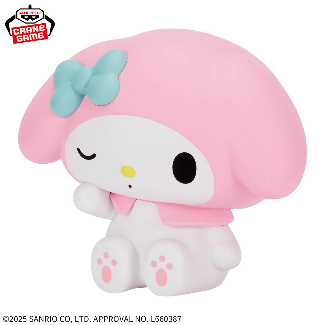 Banpresto Crane Game Sanrio Characters My Melody Relax Version SOFVIMATES Figure alternate product photo 3