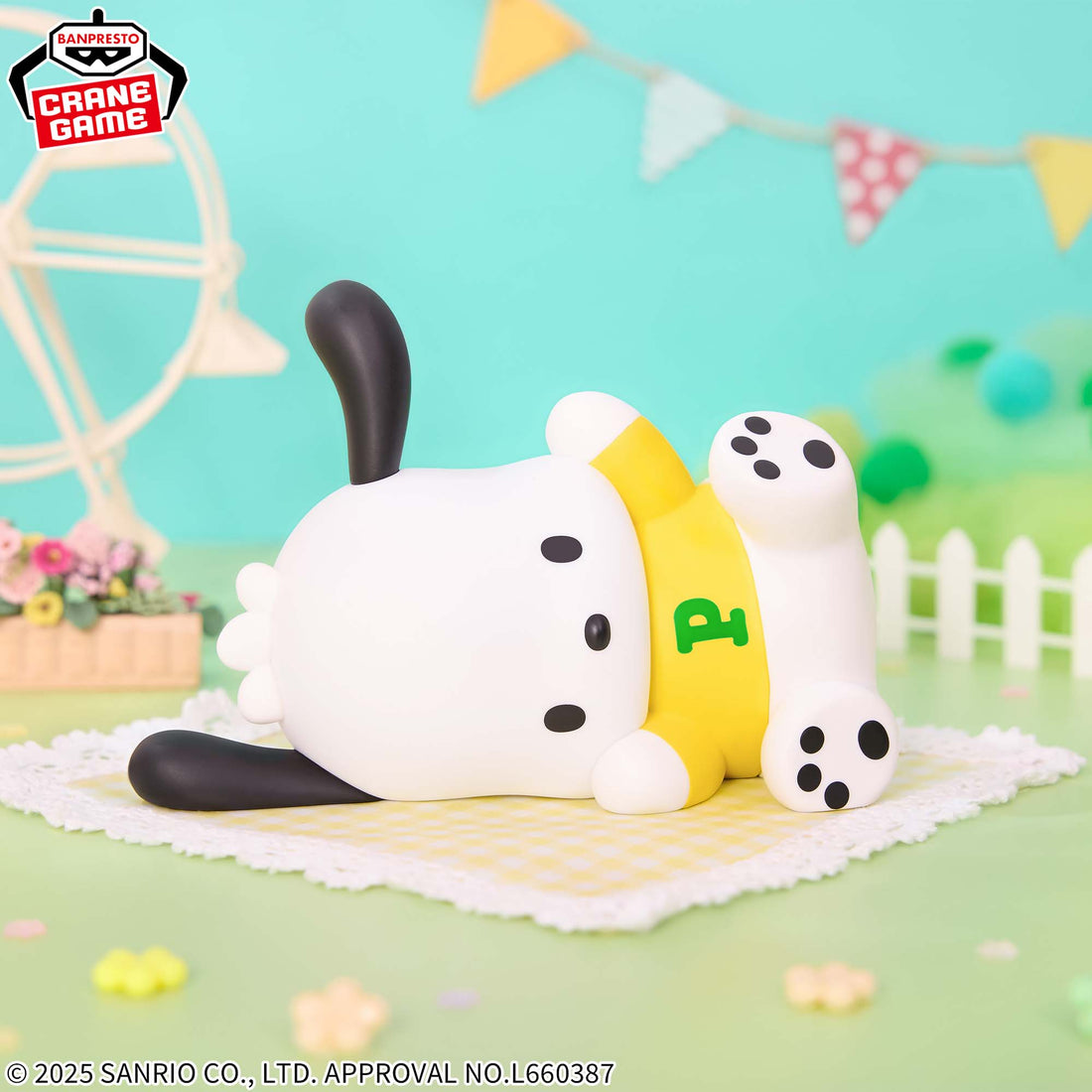 Banpresto Crane Game Sanrio Characters Pochacco Relax Version SOFVIMATES Figure main product photo