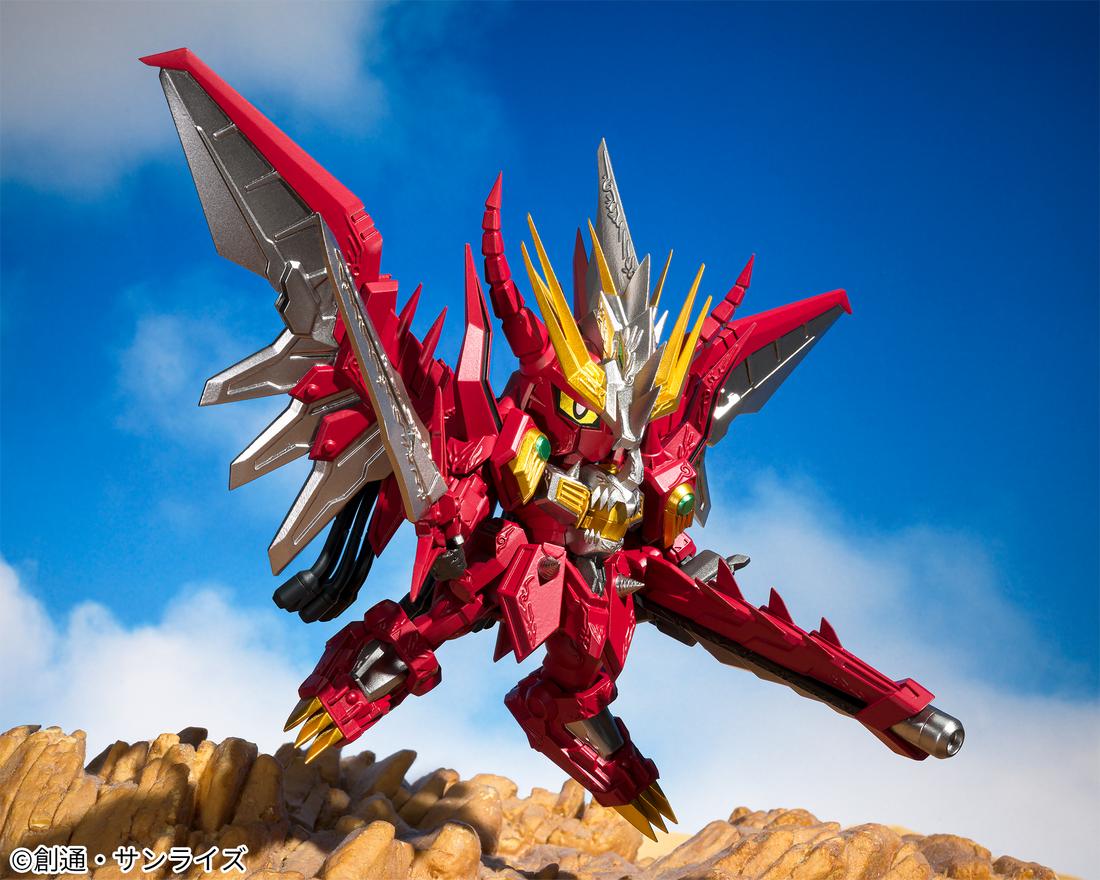 Banpresto Crane Game SD Gundam World Red Lander Dragon Knight Continue Version Koukyoku Busou Figure alternate product photo 2