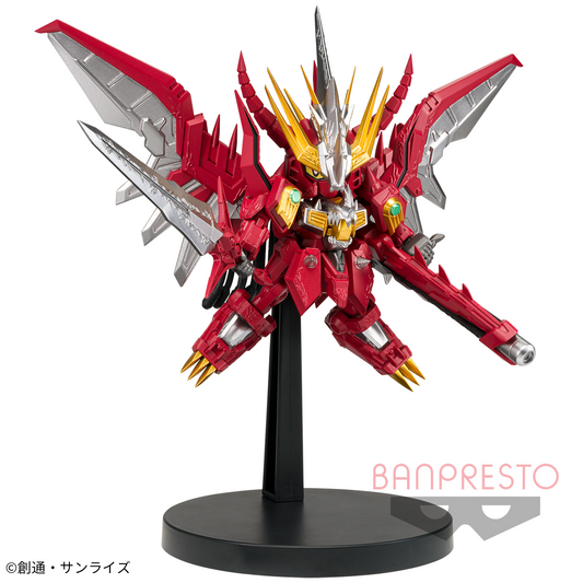 Banpresto Crane Game SD Gundam World Red Lander Dragon Knight Continue Version Koukyoku Busou Figure main product photo