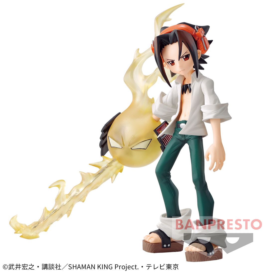 Banpresto Crane Game Shaman King Yoh Asakura Over Soul Vol. 2 Figure main product photo