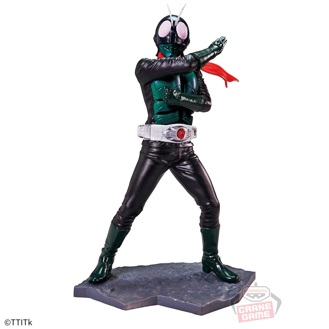 Banpresto Crane Game Shin Japan Heroes Universe Kamen Rider IV Art Vignette Figure main product photo