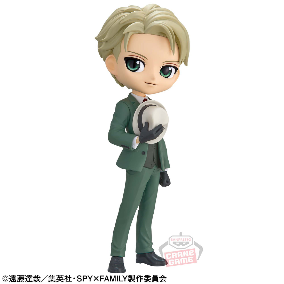Banpresto Crane Game Spy x Family Loid Forger Going Out Ver. Q posket Figure main product photo