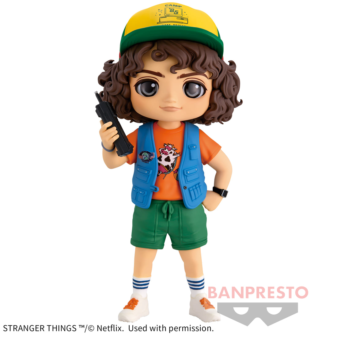 Banpresto Crane Game Stranger Things Dustin Henderson Q posket Figure main product photo