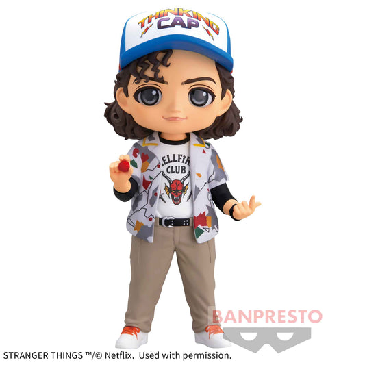 Banpresto Crane Game Stranger Things Dustin Henderson Vol. 2 Q posket Figure main product photo