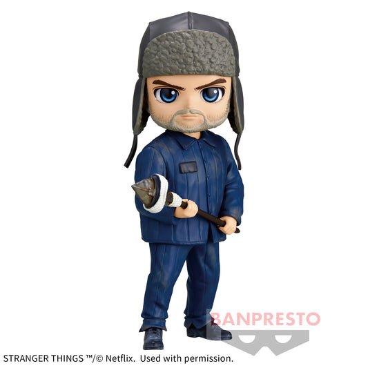 Banpresto Crane Game Stranger Things Jim Hopper Vol. 2 Q posket Figure main product photo