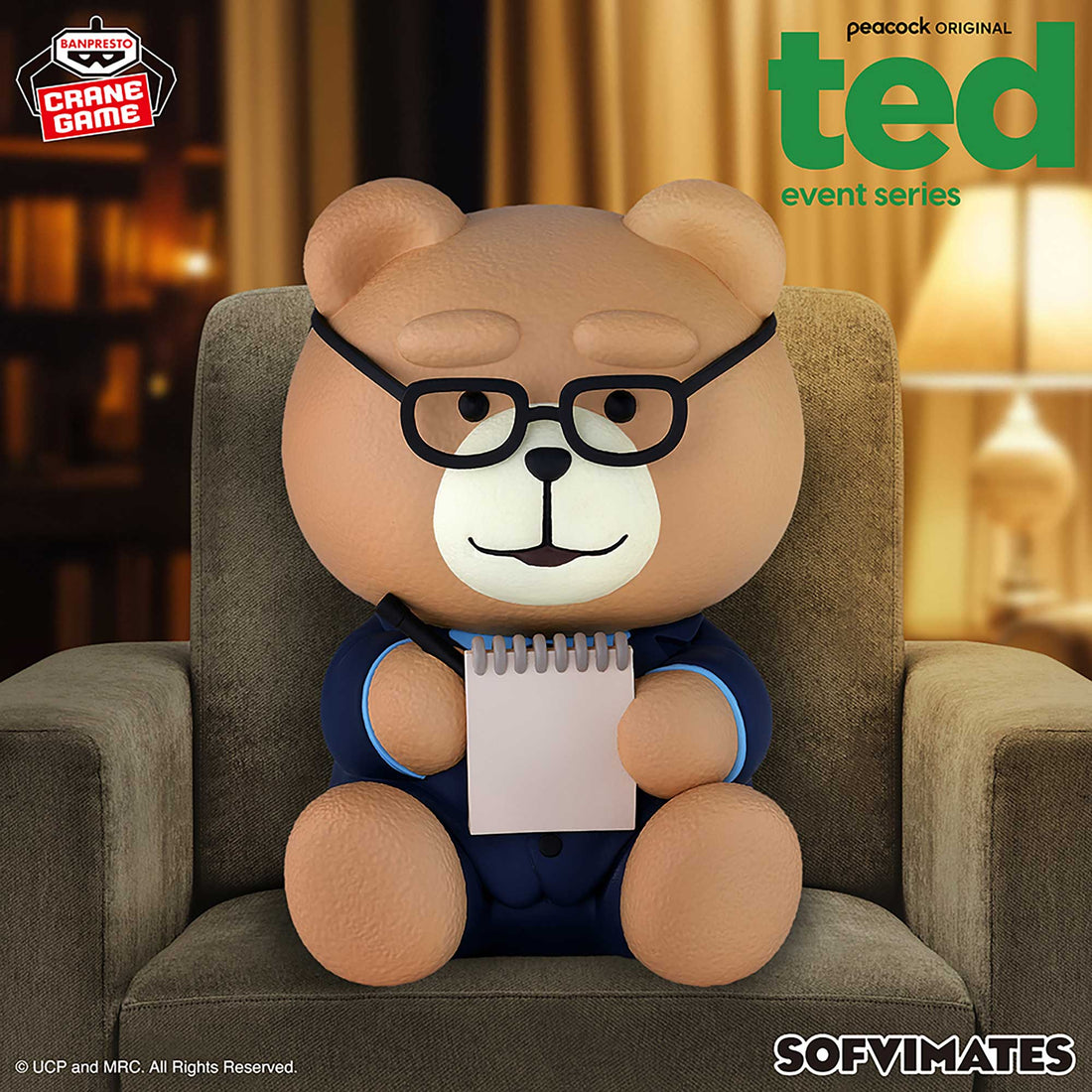 Banpresto Crane Game Ted Ted Big SOFVIMATES Figure main product photo