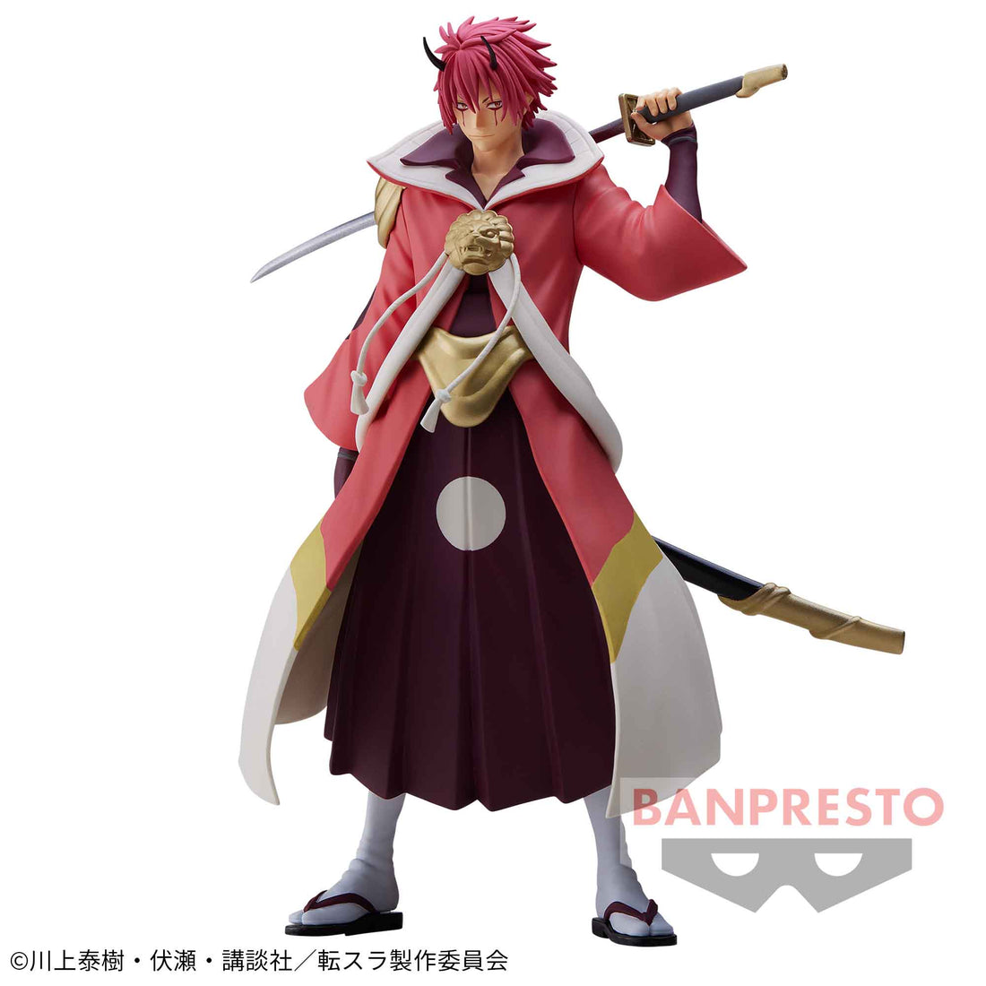 Banpresto Crane Game That Time I Got Reincarnated as a Slime Benimaru Crimson Warrior Figure main product photo