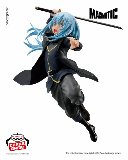 Banpresto Crane Game That Time I Got Reincarnated as a Slime Rimuru Tempest II Maximatic Figure main product photo