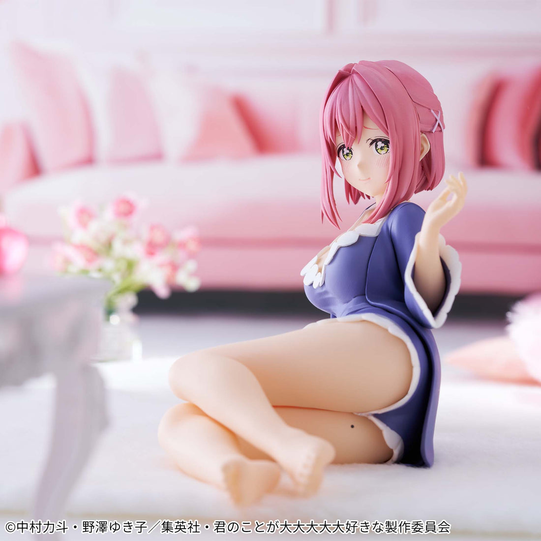 Banpresto Crane Game The 100 Girlfriends Who Really Really Really Really Really Love You Hakari Hanazono Relax time Figure alternate product photo 5