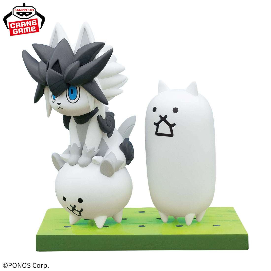 Banpresto Crane Game The Battle Cats The Mighty Gao & Tank Cat Army Vol. 4 Battle Cats Army Figure alternate product photo 2