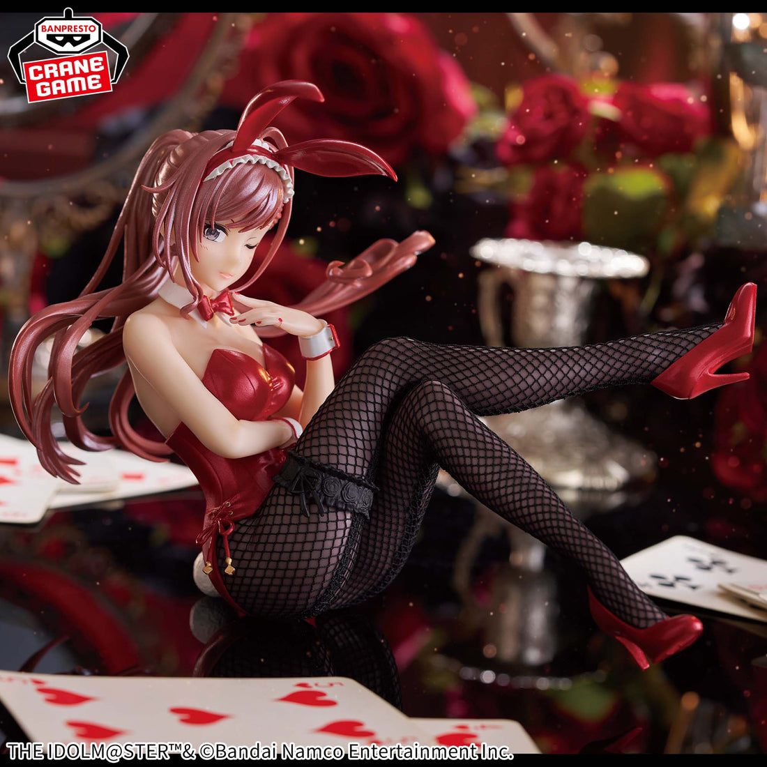 Banpresto Crane Game The Idolmaster Shiny Colors Natsuha Arisugawa Repaint Version ESPRESTO Fascination and Stockings Figure main product photo
