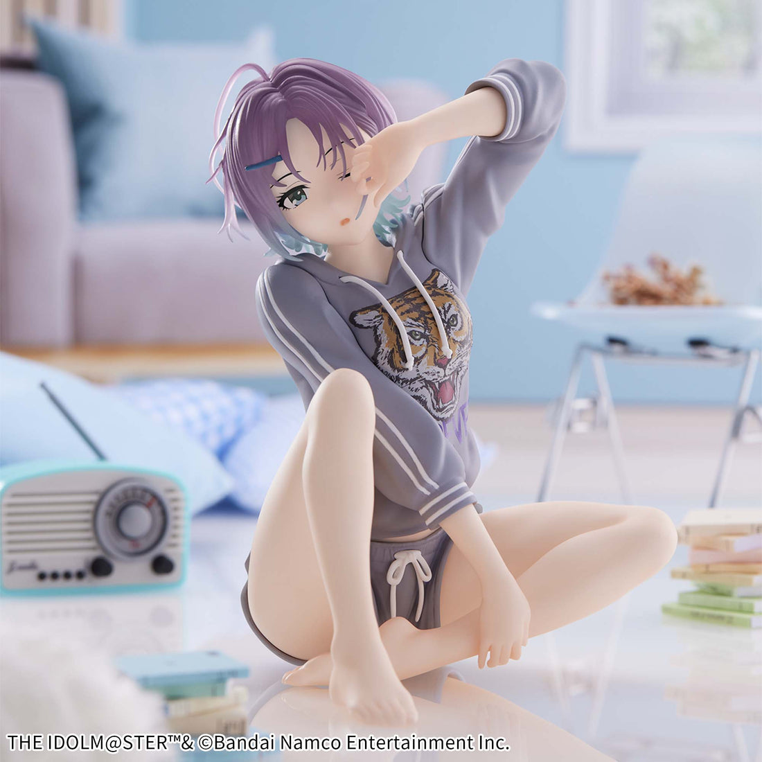 Banpresto Crane Game The Idolmaster Shiny Colors Toru Asakura Private Dress Down Relax time Figure alternate product photo 2
