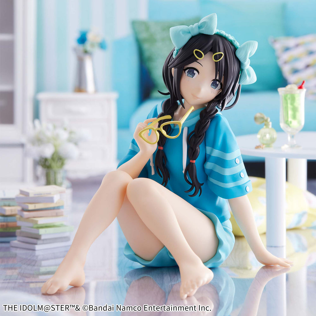 Banpresto Crane Game The Idolmaster Shiny Colors Yuika Mitsumine Private Dress Down Relax time Figure alternate product photo 2