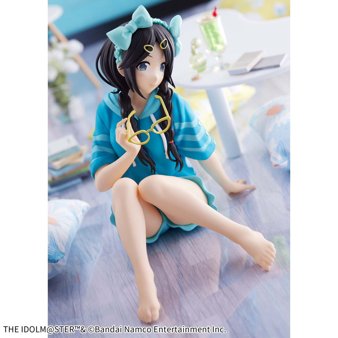 Banpresto Crane Game The Idolmaster Shiny Colors Yuika Mitsumine Private Dress Down Relax time Figure alternate product photo 4