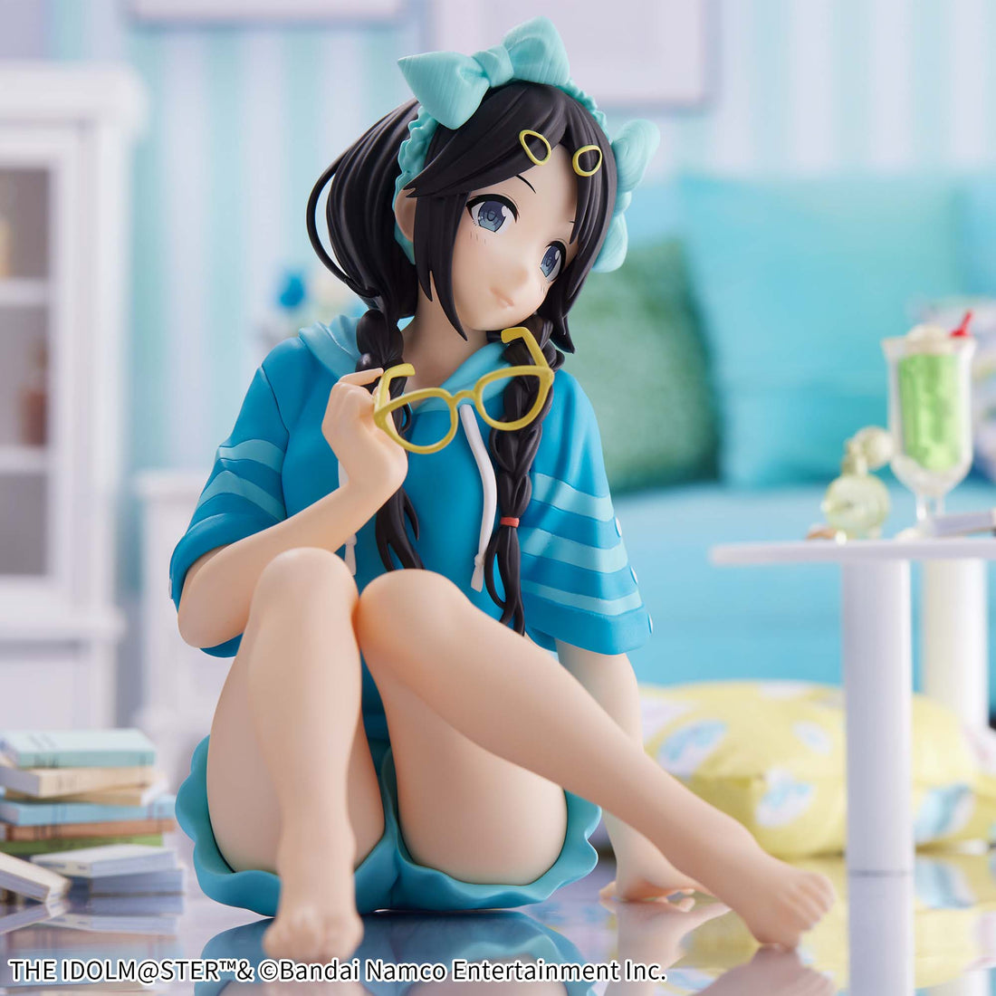 Banpresto Crane Game The Idolmaster Shiny Colors Yuika Mitsumine Private Dress Down Relax time Figure alternate product photo 5