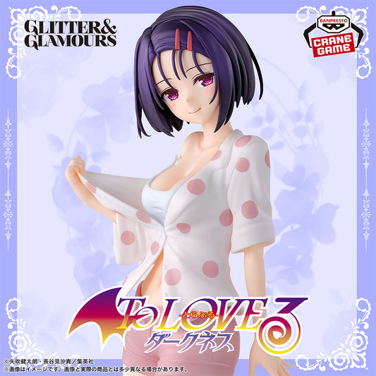 Banpresto Crane Game To Love Ru Darkness Haruna Sairenji GLITTER&GLAMOURS Figure main product photo
