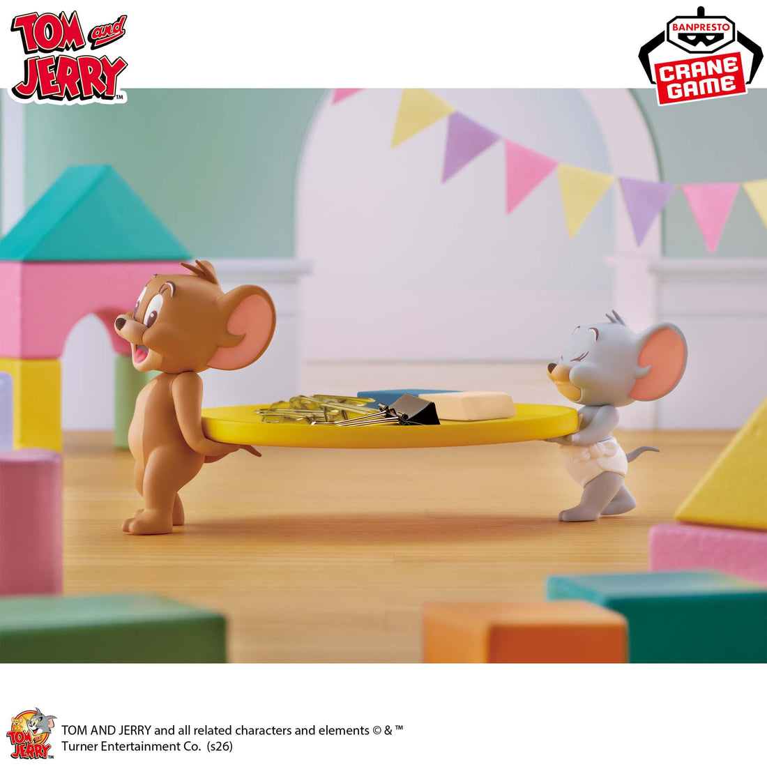 Banpresto Crane Game Tom and Jerry Jerry & Tuffy Vol. 2 Figlife! Figure alternate product photo 6