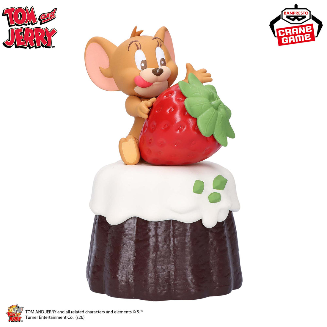 Banpresto Crane Game Tom and Jerry Jerry Canele Vol. 1 Big Sofubi Figure alternate product photo 3