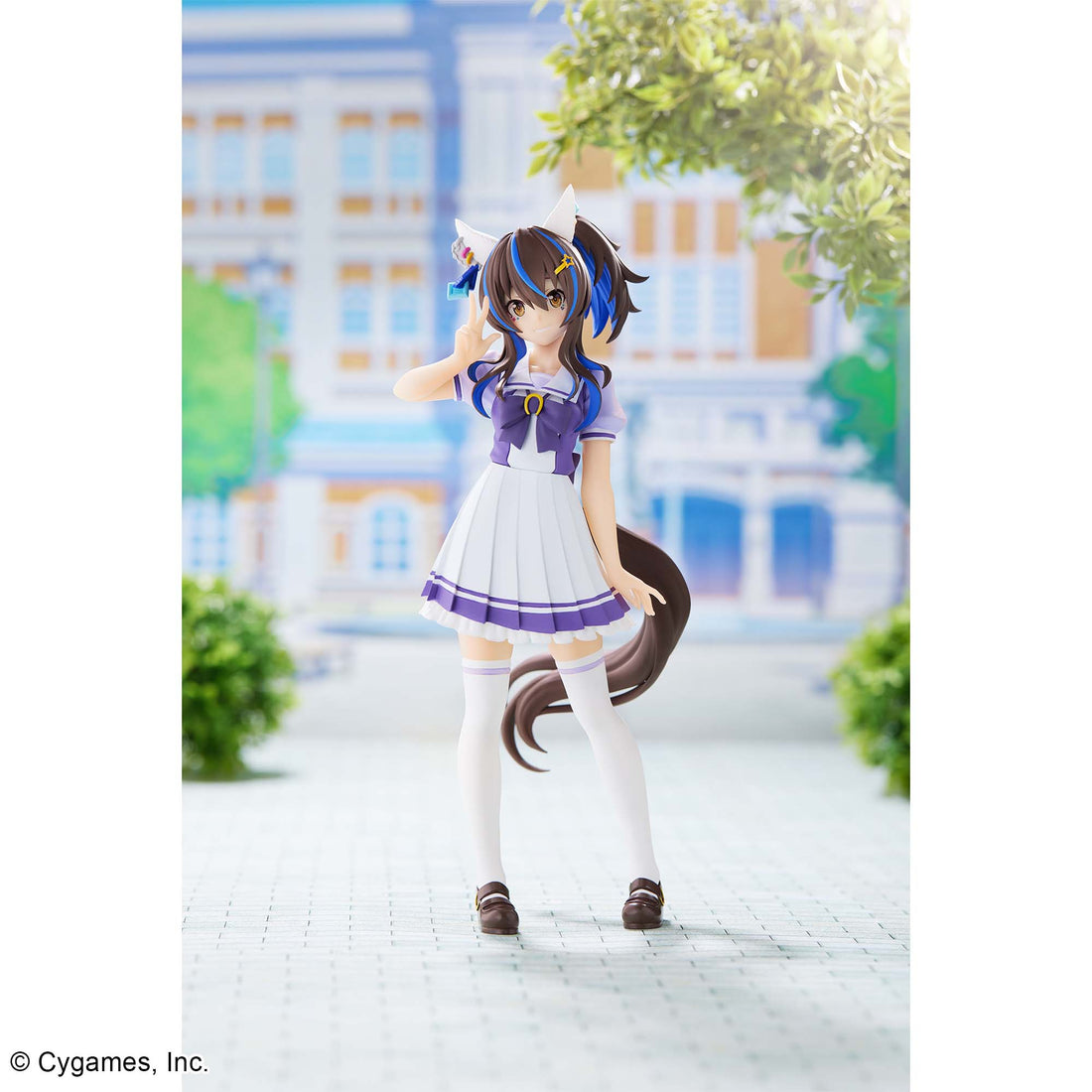 Banpresto Crane Game Uma Musume Pretty Derby Daitaku Helios School Uniform Figure alternate product photo 2