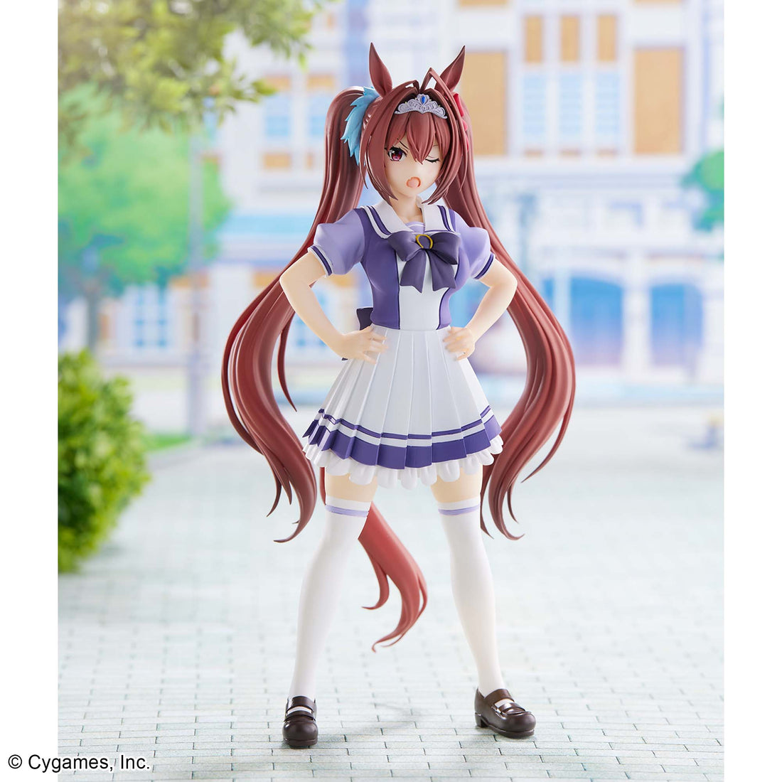 Banpresto Crane Game Uma Musume Pretty Derby Daiwa Scarlet School Uniform Figure alternate product photo 2