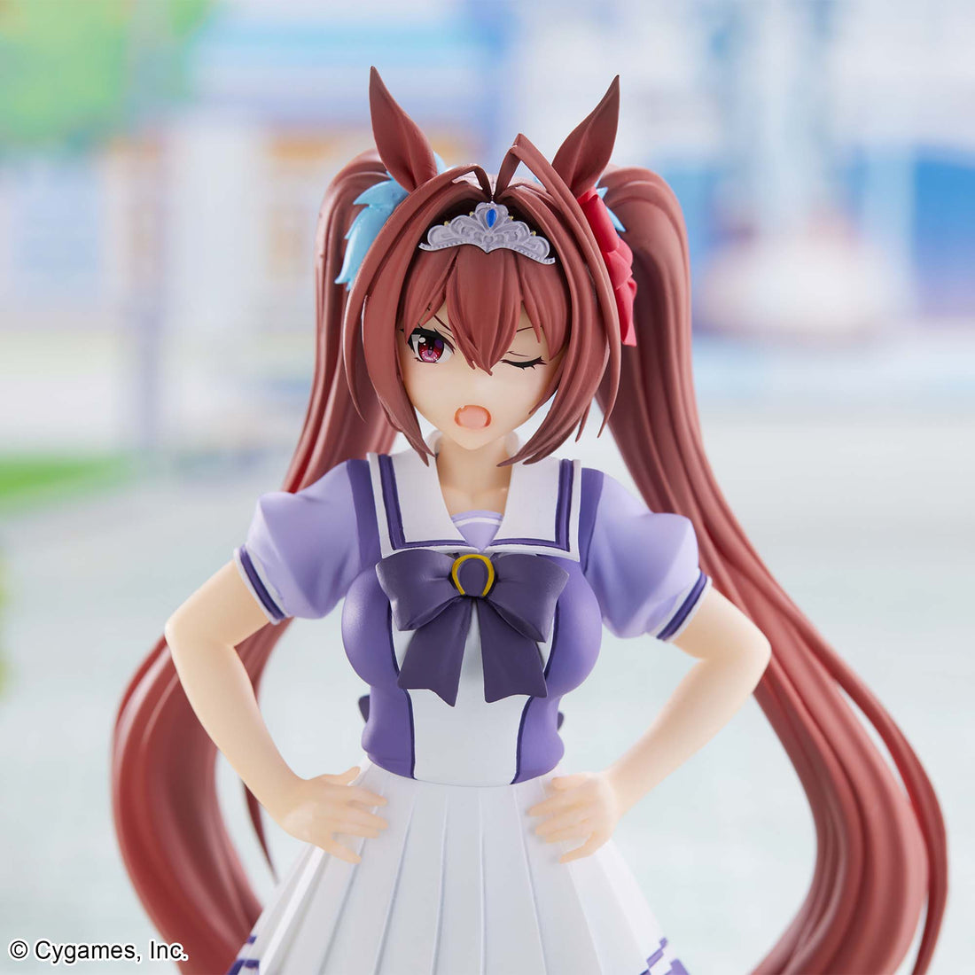 Banpresto Crane Game Uma Musume Pretty Derby Daiwa Scarlet School Uniform Figure alternate product photo 3