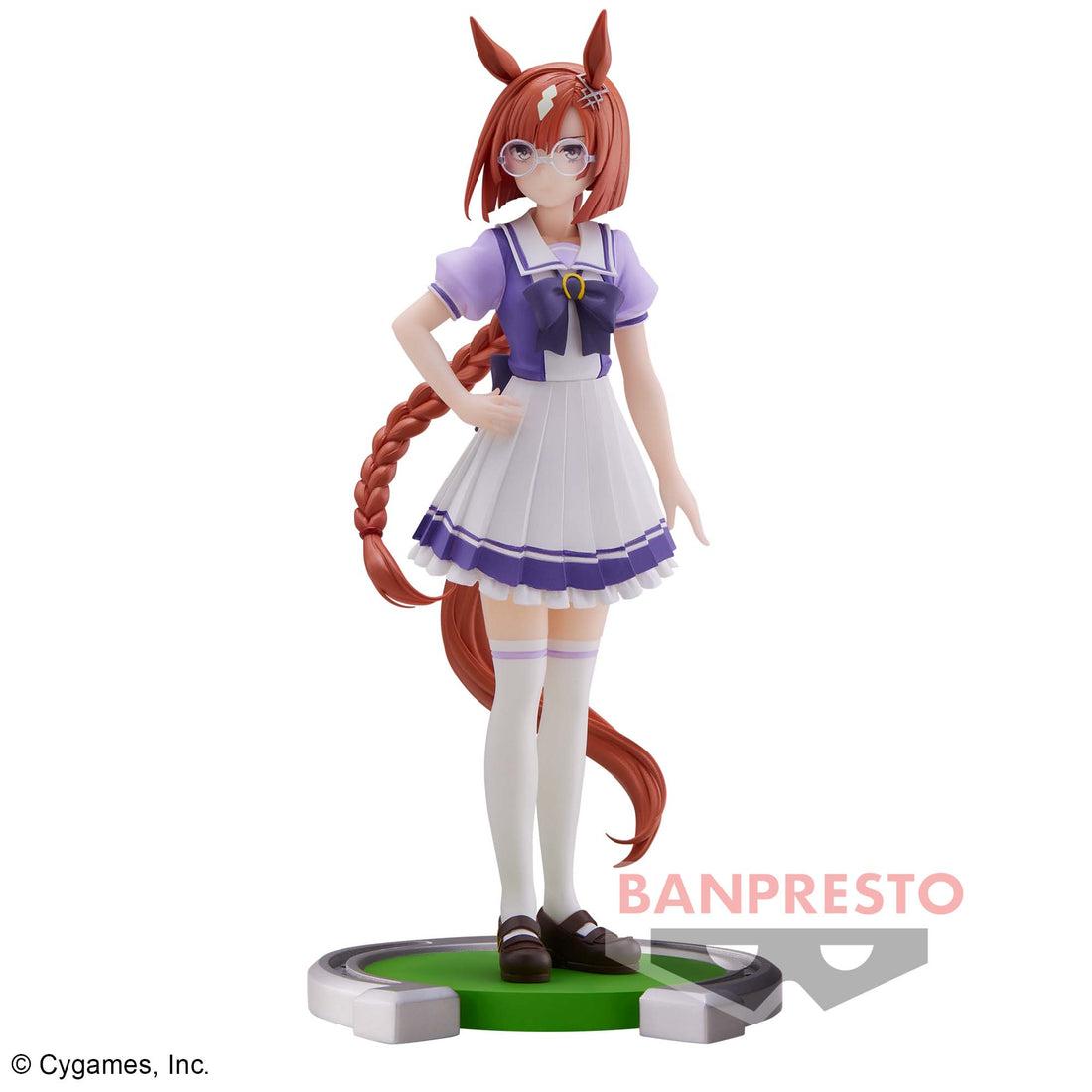 Banpresto Crane Game Uma Musume Pretty Derby Ikuno Dictus School Uniform Figure main product photo