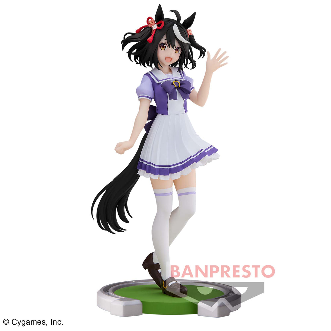 Banpresto Crane Game Uma Musume Pretty Derby Kitasan Black School Uniform Figure main product photo