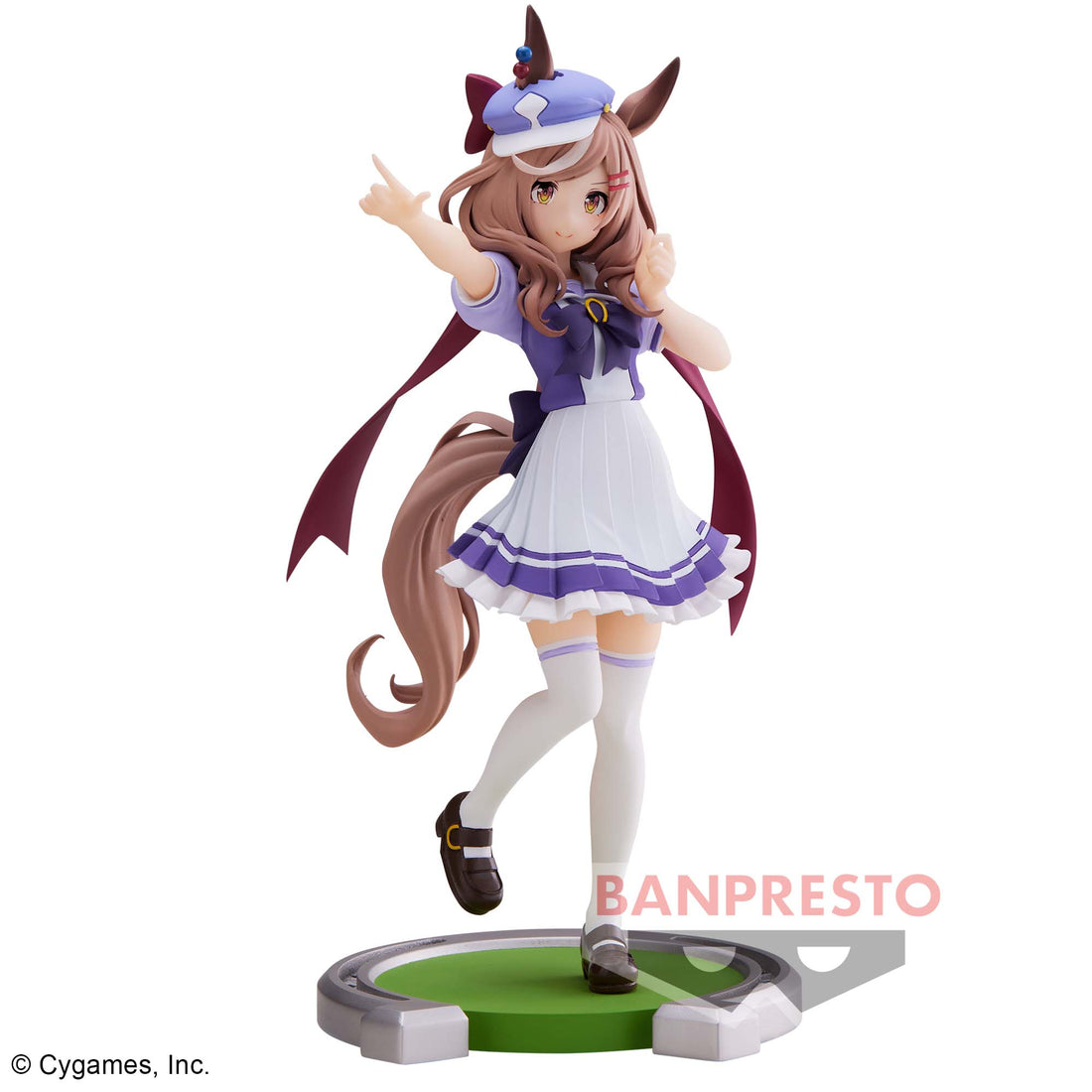 Banpresto Crane Game Uma Musume Pretty Derby Matikanetannhauser School Uniform Figure main product photo