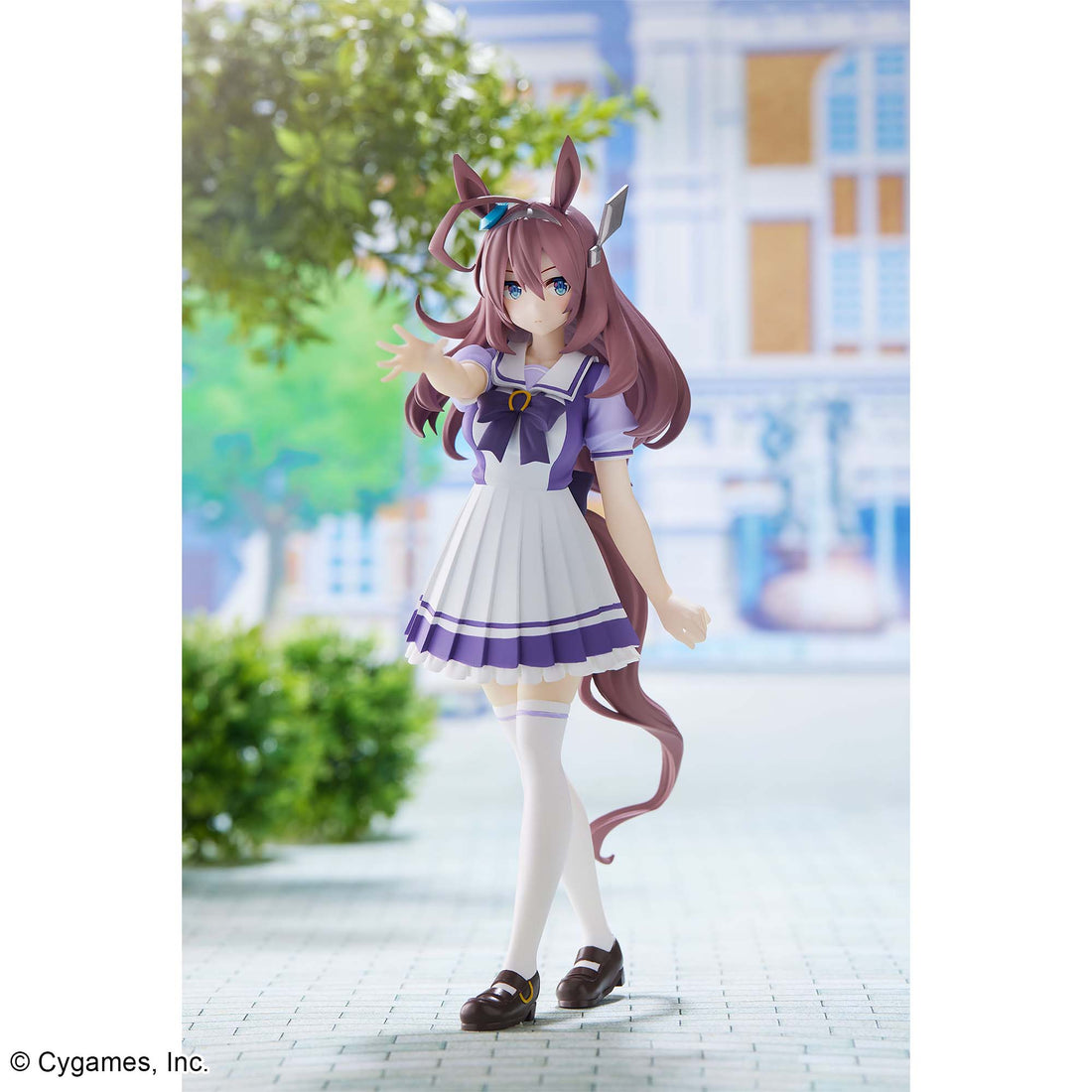 Banpresto Crane Game Uma Musume Pretty Derby Mihono Bourbon School Uniform Figure alternate product photo 2