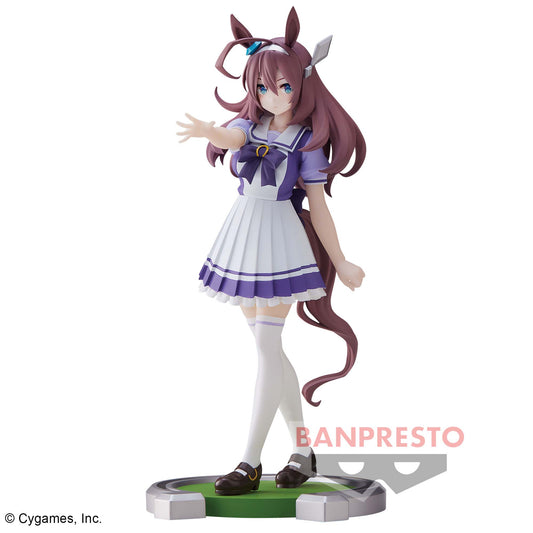 Banpresto Crane Game Uma Musume Pretty Derby Mihono Bourbon School Uniform Figure main product photo