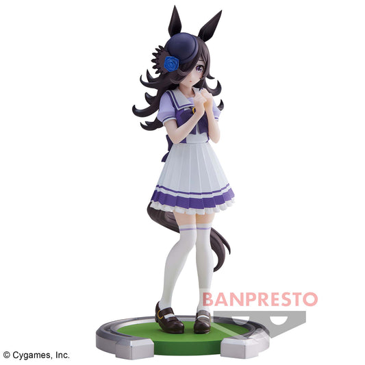 Banpresto Crane Game Uma Musume Pretty Derby Rice Shower School Uniform Figure main product photo