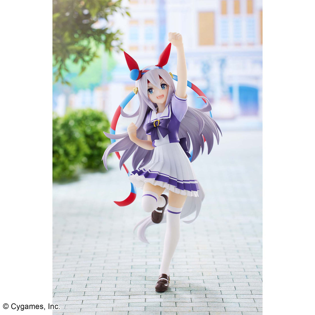 Banpresto Crane Game Uma Musume Pretty Derby Tamamo Cross School Uniform Figure alternate product photo 2