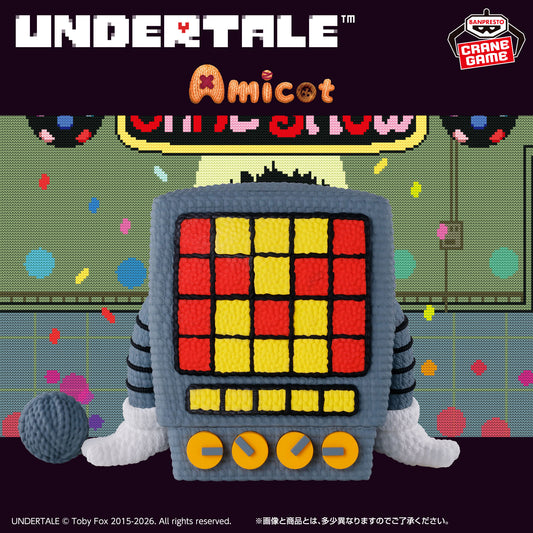Banpresto Crane Game Undertale Mettaton Amicotto Plush main product photo