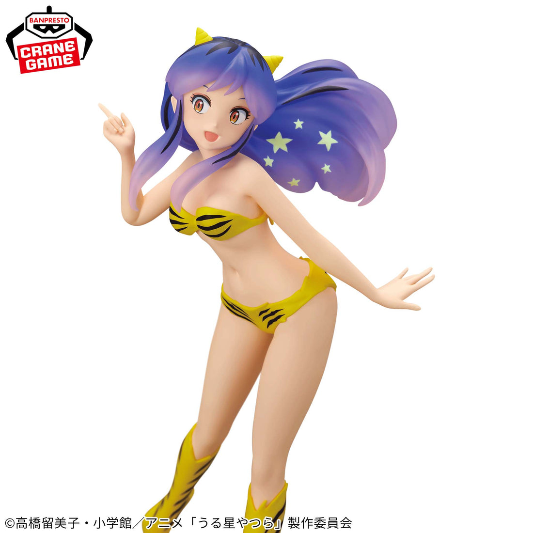 Banpresto Crane Game Urusei Yatsura Lum Lavender Hair Shooting Star GLITTER & GLAMOURS Figure main product photo