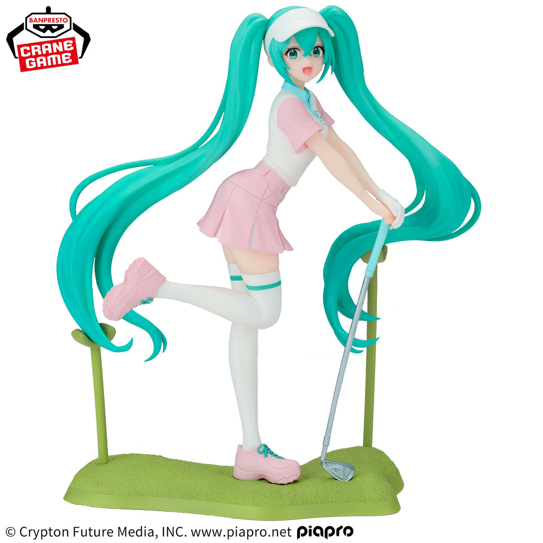 Banpresto Crane Game Vocaloid Hatsune Miku Golf Holiday Memories Figure alternate product photo 2