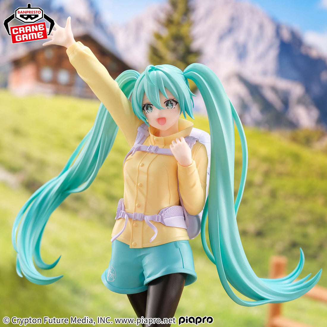 Banpresto Crane Game Vocaloid Hatsune Miku Hiking Holiday Memories Figure alternate product photo 3